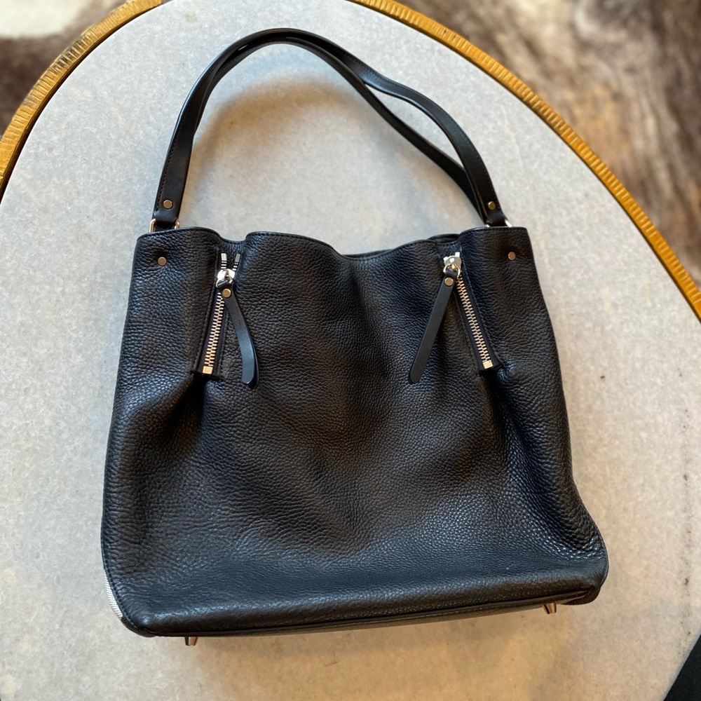 Burberry Black Leather Shoulder Bag